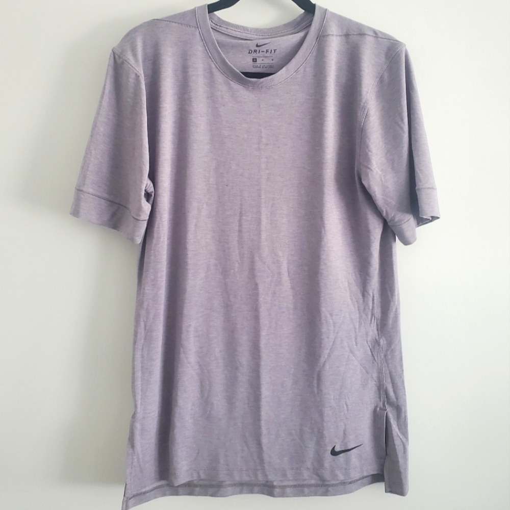 Nike Dri-Fit Athletic Shirt Grey Size Medium